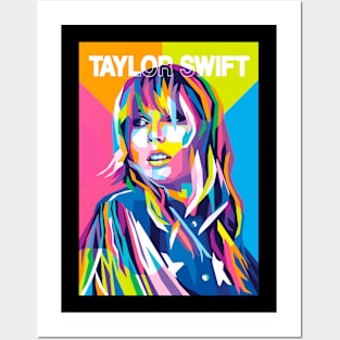 Taylor Swift Color Pop Posters and Art